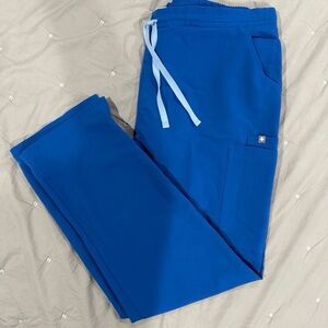Figs Women's Yola Scrub Pants Royal Blue XL